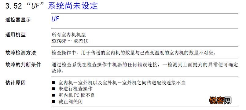 大金空调故障码滴两声